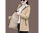 Autumn Winter Women's New Velvet Warm Mid-Long Hooded Trench Coat 5XL Carousel 4