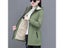 Autumn Winter Women's New Velvet Warm Mid-Long Hooded Trench Coat 5XL Carousel 5