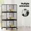 Bird Cage Large Bird Cages Aviary Budgie Perch Cage Parrot Pet Stand Wheels Carousel 4