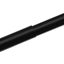 Marlow Black Double Curtain Rod Steel Pole Pommel Set Extendable Adjustable For Carousel 5