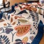 Elosung Blue Pastoral Table Runner Spring Floral Oil Painting Style With Tassels Carousel 4