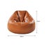 Marlow Bean Bag Chair Cover Pu Couch Tan Carousel 2