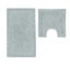 Assorted Brand 2200Gsm Pce Axel 100% Cotton Bath Mat Set Silver Cloud Bath Mats Carousel 1