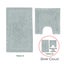 Assorted Brand 2200Gsm Pce Axel 100% Cotton Bath Mat Set Silver Cloud Bath Mats Carousel 3