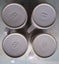 Unused condition - four Temuka Spring Bloom mugs - 9.5cms tall x 7.5cms diameter Carousel 7