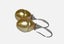 11.6 x 16mm Rich Golden Philippines Pearl Drop Earrings Carousel 3