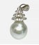 9.3 x 11.2mm Silver Blue Indonesian Pearl Pendant Carousel 3