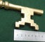 ENOURMOUS Sold BRASS KEY Old Antique? For Castle Gate? too BIG for an old Safe Carousel 5