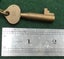 San Francisco FIRE DEPARTMENT Fire ALARM Key BRASS with BRASS Key Fob Safe Carousel 3
