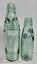 2 x Walter Lewis Wanganui codd marble bottles Carousel 2