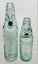 2 x Thomson & Co Dunedin codd coloured marble bottles Carousel 1
