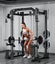 Smith Machine with 45kg Weight Stacks Black Carousel 12