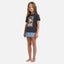 Billabong Girls Under The Sun Tee - Black Carousel 1
