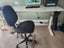 Adjustable (Height) Large Office Desk, Chair and Printer Carousel 2