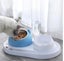 2 x Tilted Cat Bowl – White | Stainless Steel | Antibacterial | 200ml Carousel 5