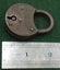 Unusual GERMAN Small ANTIQUE Steel 'DALAV' Brand Padlock Safe Carousel 5