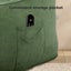 Marlow Bean Bag Chair Cover Suede Indoor Home Game Lounger Seat Lazy Sofa Green Carousel 5