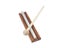 High Quality Solo Chime On Wooden Base W/ Mallet Single Rod For Yoga Carousel 6