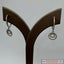 Michael Hill Double Circle Drop Huggie Earrings in Sterling Silver Carousel 5