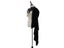Medieval Armor Black Single Shoulder Retro Cape For Costume Carousel 5