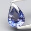 0.46carat 5.8x4mm VS Pear Purplish Blue Sapphire Gemstone Madagascar, Heated Carousel 1