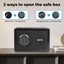 8.1L Digital Security Safe Box Password Key Lock Cash Lock Deposit Home Office Carousel 6