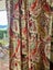 A pair of stunning bright PAISLEY linen curtains Carousel 12