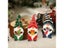 9/12pc Christmas Gnomes Wooden Pendant Xmas Decorations For Home Carousel 7
