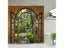 Window Outside Forest Bridge Spring Landscape Shower Curtain With Hook Carousel 4