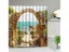 Window Outside Forest Bridge Spring Landscape Shower Curtain With Hook Carousel 7