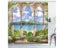 Window Outside Forest Bridge Spring Landscape Shower Curtain With Hook Carousel 1