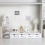 4 Pcs Set Stackable Desktop Storage Box Drawer Plastic Stationery Cosmetic Organ Carousel 4