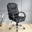 Artiss Office Chair Gaming Computer Chairs Executive Pu Leather Seating Black Carousel 7
