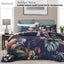 Bianca Balwyn Navy Cotton Sateen Botanical Quilt Cover Set or Accessories Carousel 2