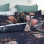 Bianca Balwyn Navy Cotton Sateen Botanical Quilt Cover Set or Accessories Carousel 3