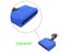 Blue Plastic Cow Bell Percussion Musical Accessory High Pitched Cowbell New Carousel 5