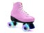 Japy Artificial Leather Quad Roller Skates Green Pink Double Line Skates Men Carousel 4