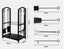 Traderight Firewood Rack 4 Fireplace Tool Log Wood Steel Large Holder Storage Carousel 8