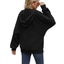 Women's Drawstring Hoodie Zipper Sweatshirt Carousel 3