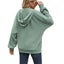 Women's Drawstring Hoodie Zipper Sweatshirt Carousel 5