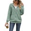 Women's Drawstring Hoodie Zipper Sweatshirt Carousel 6