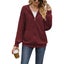 Women's Drawstring Hoodie Zipper Sweatshirt Carousel 8