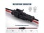 10pcs 5 Sets 2-Pin Waterproof Automotive Electrical Connectors With Wire For Carousel 3