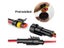 10pcs 5 Sets 2-Pin Waterproof Automotive Electrical Connectors With Wire For Carousel 4