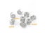 4000pcs Screw Connector Household Goods Furniture Three-in-one Connector Screw Carousel 3