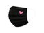 10/50pcs Black Adult Heart Print Disposable 3Ply Ear Loop Face Masks Carousel 8