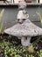 Articulated concrete kewpie doll teacup mushroom garden art Carousel 4