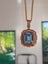 ESTATE SALE Aquamarine - 9CT Rose Gold Pendant Carousel 7