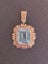 ESTATE SALE Aquamarine - 9CT Rose Gold Pendant Carousel 5