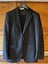 Premium Savile Row 100% Wool Men’s Suit Black RRP $400 Carousel 1